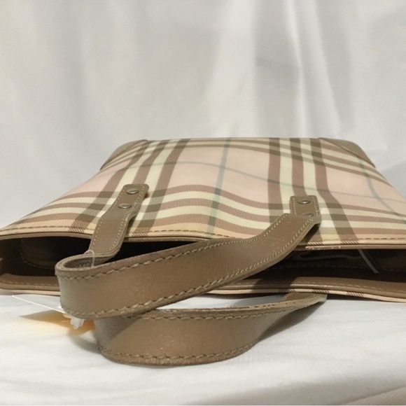 Authentic BURBERRY Mini Tote Biege - Picture 9 of 14
